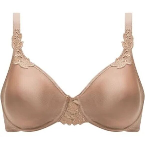 NWT Chantelle Hedona Seamless Moulded Underwired Bra In Bronze Size 40 B - Picture 1 of 4